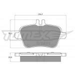 TOMEX Brakes Bremsbelagsatz, Scheibenbremse